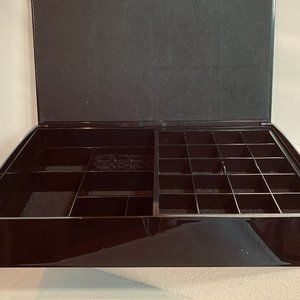 SKS Ladies Jewelry Box Organizer Black + Jewelry